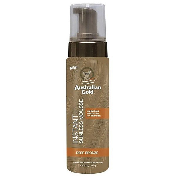 Mousse Autobronzeador Australian Gold Instant Sunless - 177mL