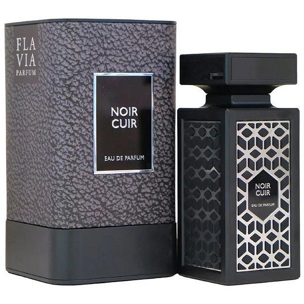 Perfume Flavia Noir Couro EDP 90mL - Unissex