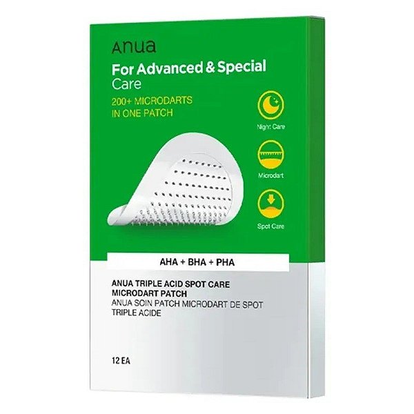 Adesivo para Acne Anua Advanced & Special Care (12 Unidades)