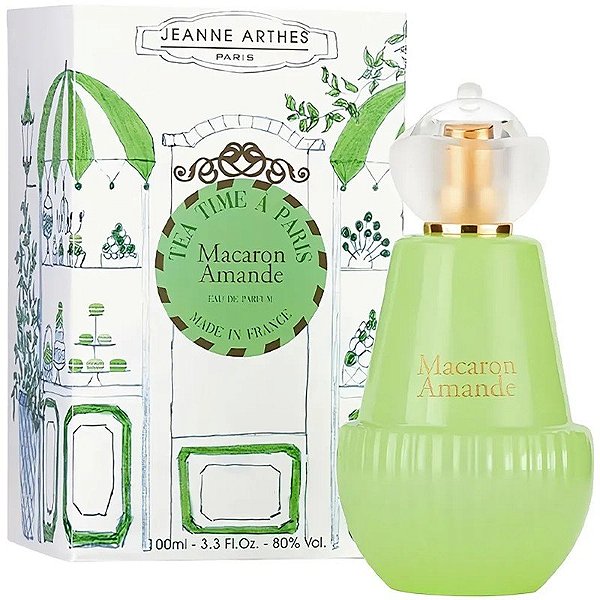 Perfume Jeanne Arthes Tea Time em Paris Macaron Amande EDP 100ml - Feminino