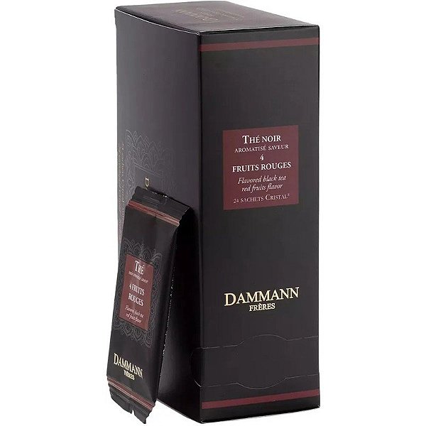 Chá Dammann Frères 4 Frutas Vermelhas - 48g (24 sachês)