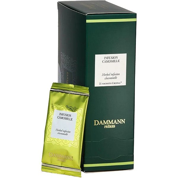 Chá Dammann Frères Infusão de Ervas Camomila - 21g (21 saquinhos)