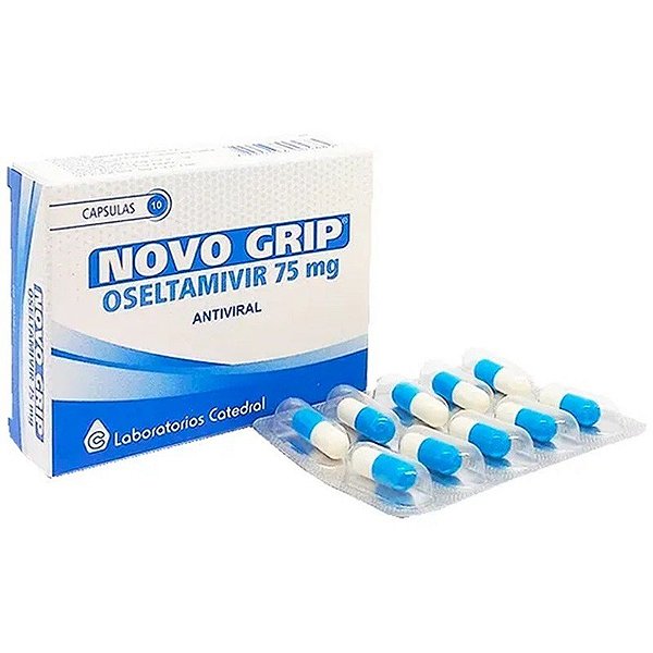 Caixa de Oseltamivir 75mg (10 Cápsulas)