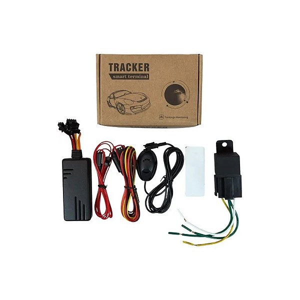 Rastreador GPS 4G LTE J16 4G+2G 8PIN 300MAH(3.7V) Bateria c/ Relé