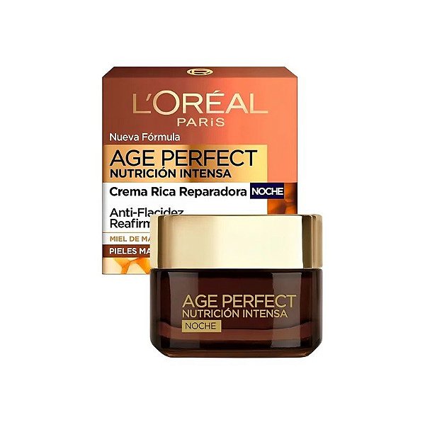 Creme facial noturno L'Oréal Paris Age Perfect 60+ Antiflacidez - 50 ml