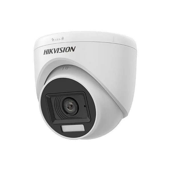 Câmera Hikvision HD Turret DS-2CE76D0T-LPFS 2MP 2.8MM Áudio