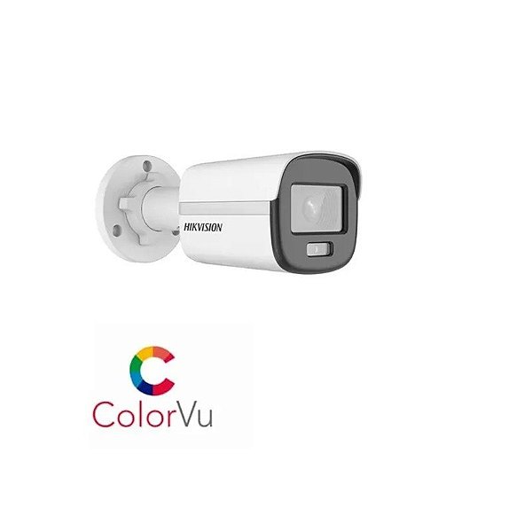 Câmera HD Hikvision DS-2CE10DF0T-PF Colorvu 2.8 MM