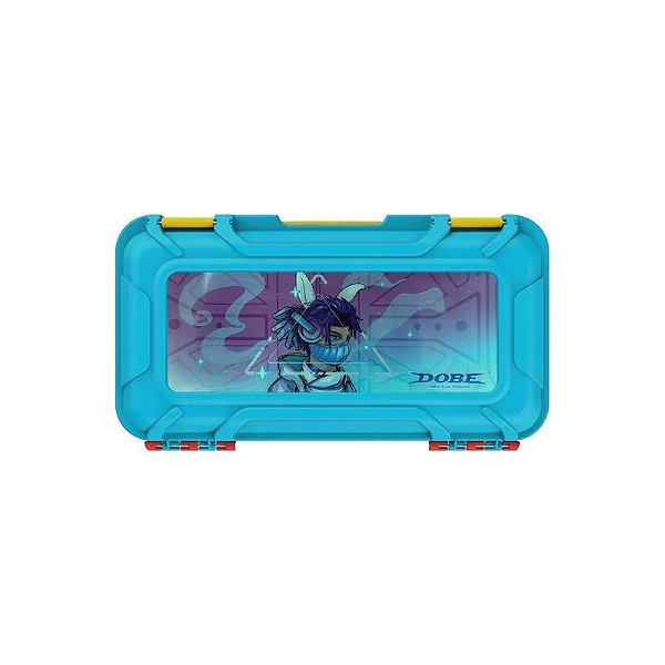 Maleta para Nintendo Switch OLED Azul/Vermelho Dobe TY28