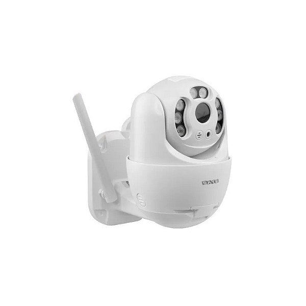 Câmera de Segurança IP Satellite A-CAM004 - 3MP - Wi-Fi - 2 Antenas - Branco