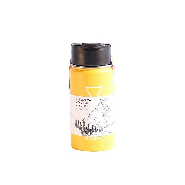 Garrafa Térmica Café 355 ML Amarelo Sol