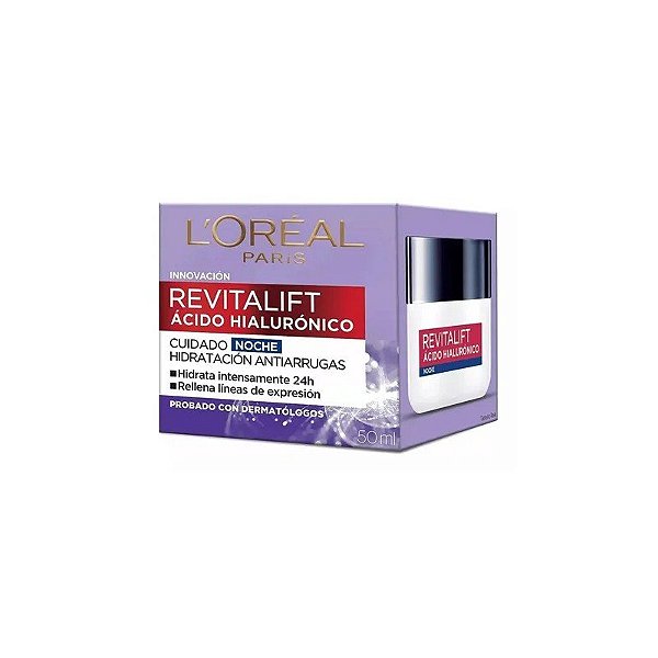 Creme de Noite L’Oréal Revitalift Ácido Hialuronico - 50ML