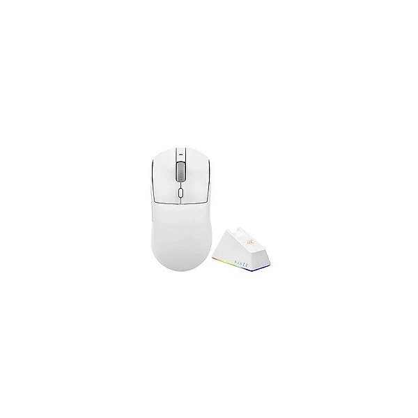 Mouse Gamer Ajazz AJ139 V2 MC Nacodexx Sem Fio - Branco (985584)