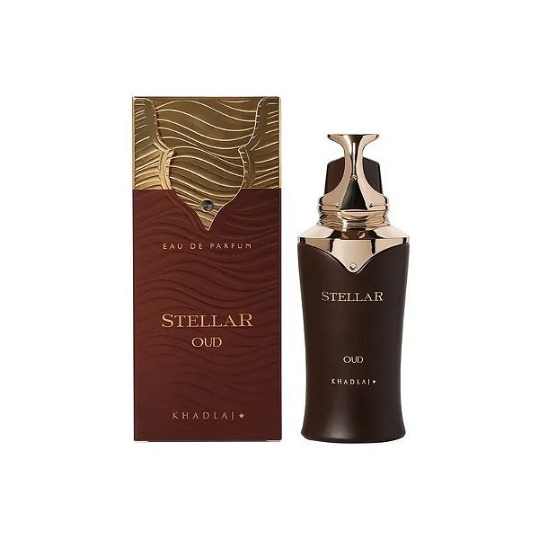 Perfume Khadlaj Stellar Oud Eau de Parfum Unissex 100ML