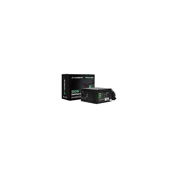 Fonte de Alimentação Macrovip MV-PS550DC Deskcore 550W ATX