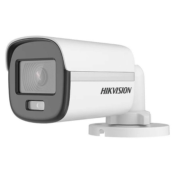 Câmera de Segurança CCTV Hikvision DS-2CE10DF0T-PF 2.8mm 1080P 2MP ColorVu Bullet