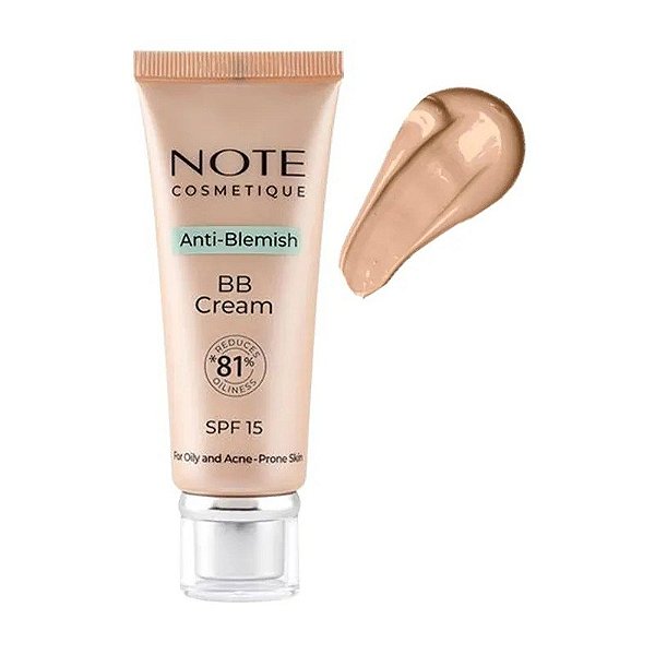 Base para Base Note BB Cream FPS15 04 Bege Médio - 30mL
