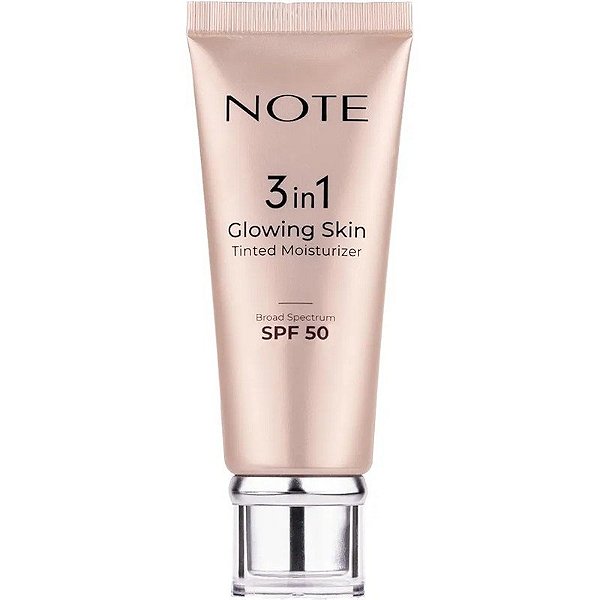 Base Líquida Note 3 em 1 Glowing Skin Titend Hidratante - 30mL