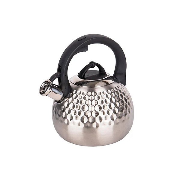 Chaleira de Aço Inox Vicalina 3L com Apito