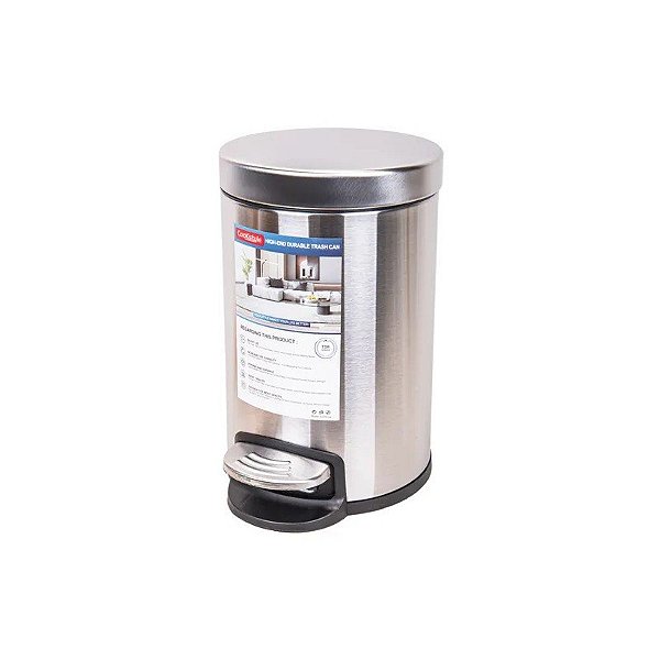 Lixeira de Aço Inoxidável 3L