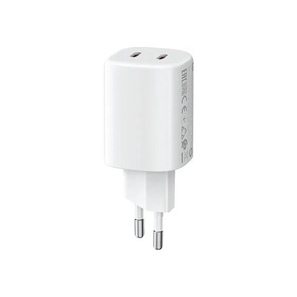 Carregador Xiaomi Nano Turbo MDY-19-Eg - 45W - USB-C Duplo - Branco