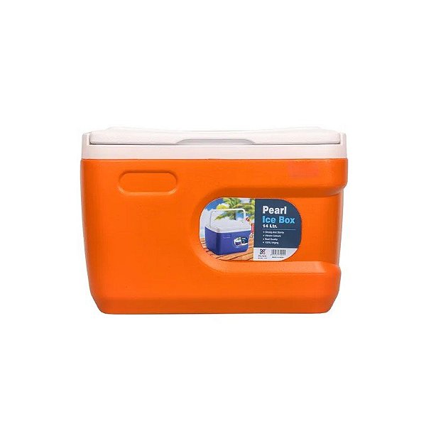 Conservadora Pearl Média de 14 Litros Laranja