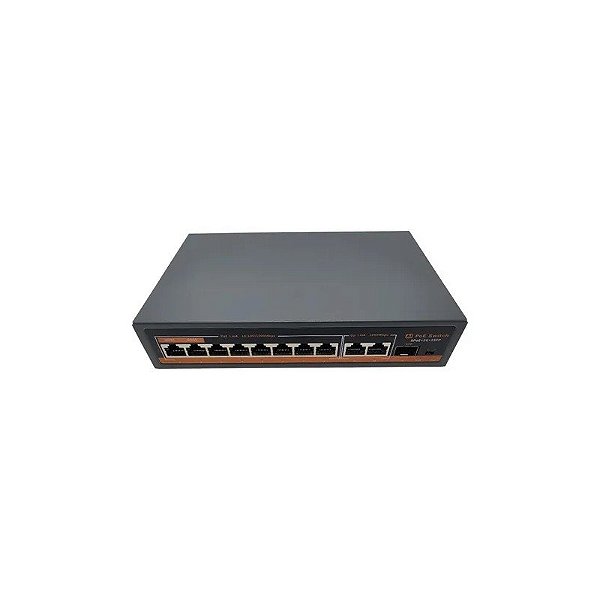 Switch F. 08POE 120W 10/100/1000MBPS 8POE+2GE G0821GB-C