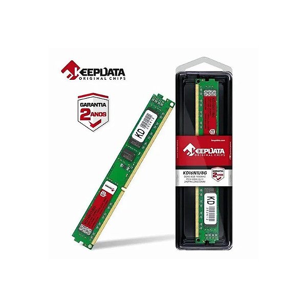 Memória DDR3 8GB 1600MHZ Keepdata KD16N11/8G