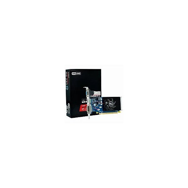 Placa de Vídeo Goline 1GB Radeon R5-230 DDR3 - GL-R5-230-1GB-D3