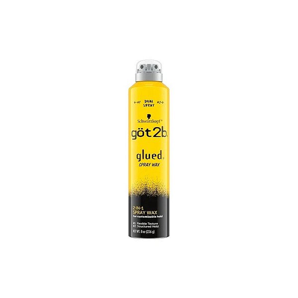 Spray Fixador Schwarzkopf GOT2B Glued Wax 2em1 226g