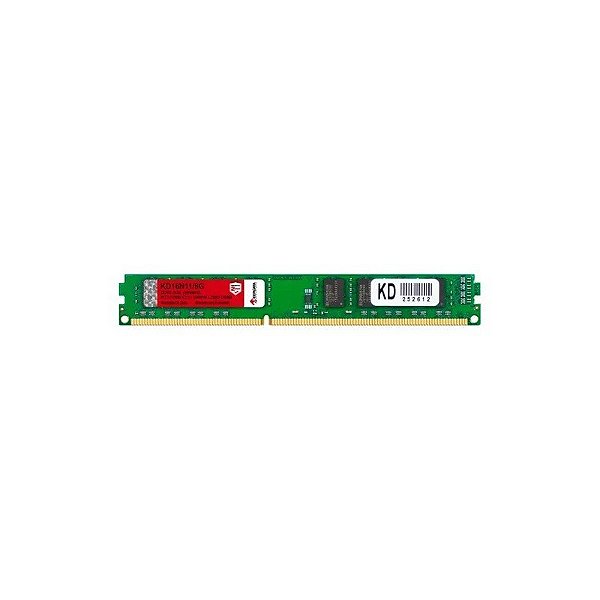 Memória Keepdata, DDR3 8GB (1X8GB), 1600MHZ, KD16N11/8G, Verde