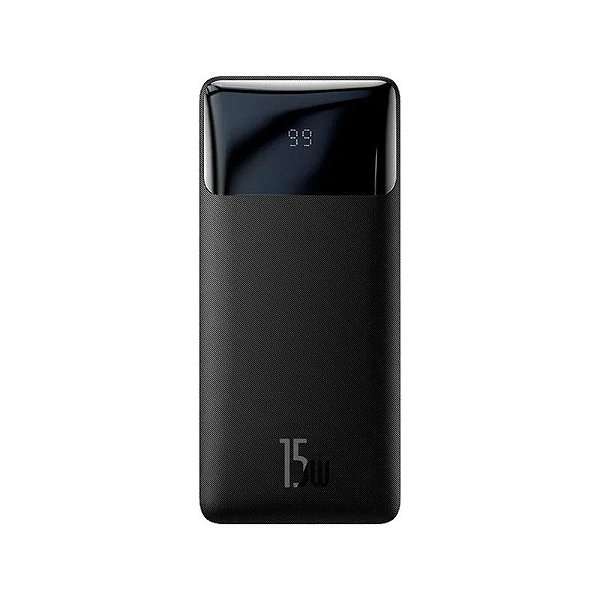 Carregador Portátil Baseus PPBD050001 10000mAh Digital 15W Preto