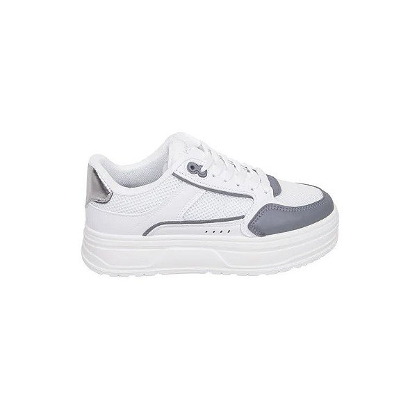 Calçado Royal County Of Berkshire Branco com Cinza Feminino 40