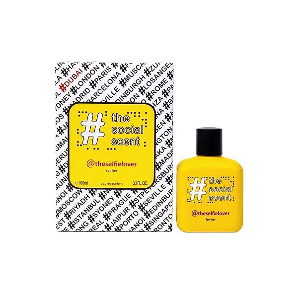 Perfume The Social Scent Theselfielover Eau de Parfum Feminino 100ML