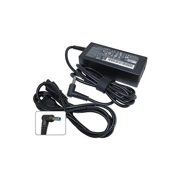 Fonte para Notebook HP PA-1650-02HC 65W Bivolt - Preto