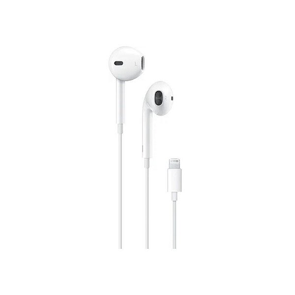 Fone de Ouvido Apple Earpods (Lightning) MWTY3ZM/A - Branco