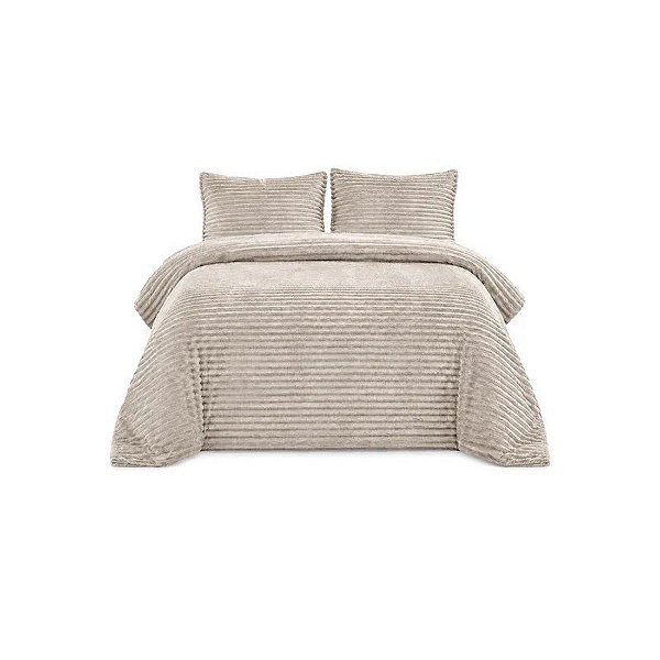 Cobertor com Fronha Goldsun Marron Claro 73X50CM 188X232CM