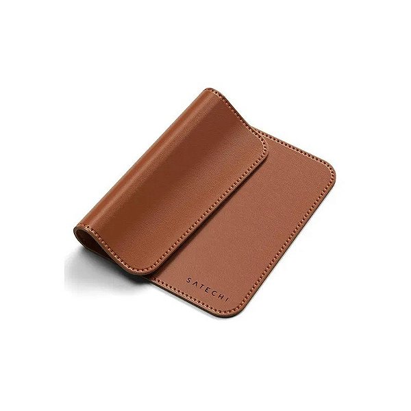 Mouse Pad Satechi ST-LMPN Couro Vegano Premium - Marrom