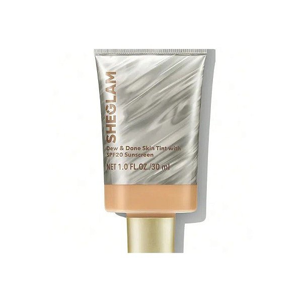 Tinta Facial Sheglam Dew & Done Skin Tint FPS20 Nude 30ML