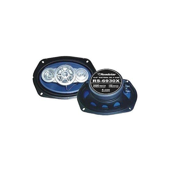 Alto Falante 6X9 Roadstar RS-6930 - 2000W