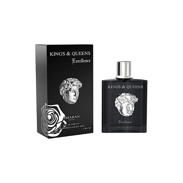 Perfume Amaran Kings & Queens Excellence Eau de Parfum Masculino 100ml