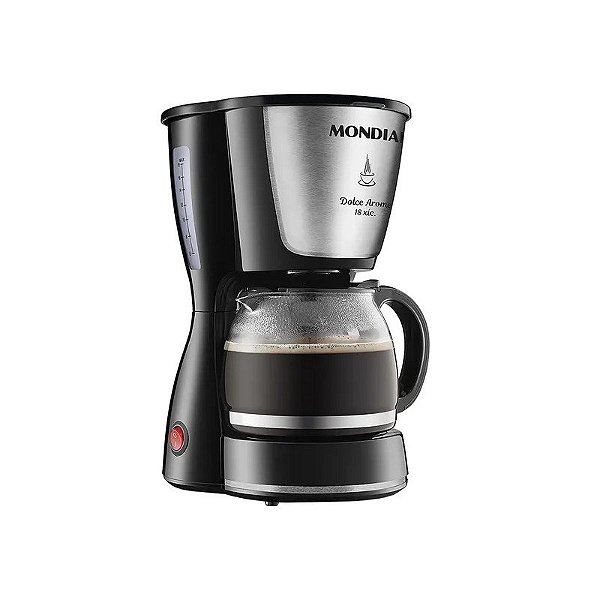 Cafeteira Mondial Dolce Arome C-30-18X 110V - Prata/Preto