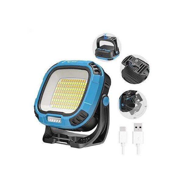 Lanterna Smiling Shark GZ-0892 Azul