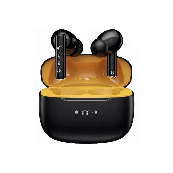 Fone de Ouvido Transformers TF-T27 - Bluetooth - com Microfone - Preto