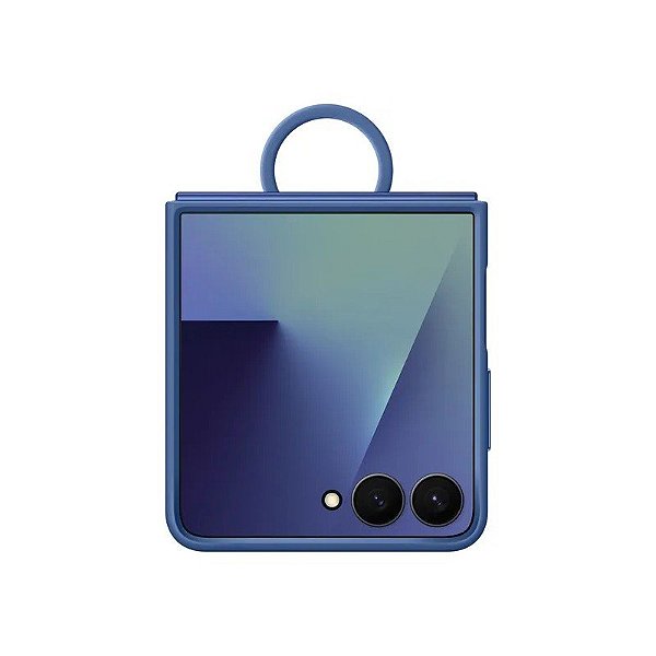 Capa Samsung Z Flip 7 EF-PF766TNEGWW Silicone Case - Azul