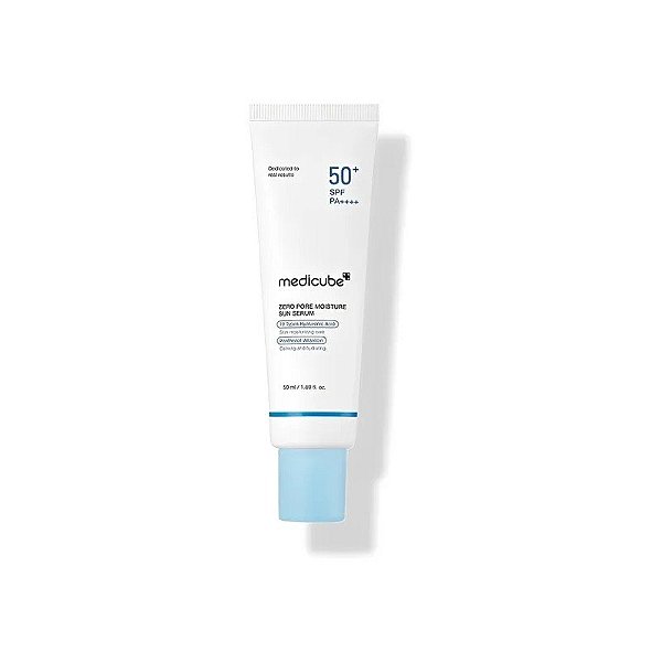 Protetor Solar Medicube Zero Poro Sérum Hidratante FPS50+ - 50ml
