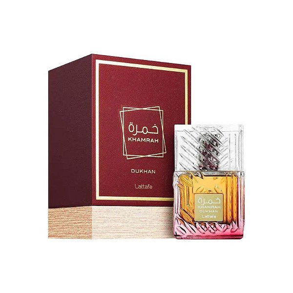 Perfume Lattafa Khamrah Dukhan Eau de Parfum Unissex - 100 ML