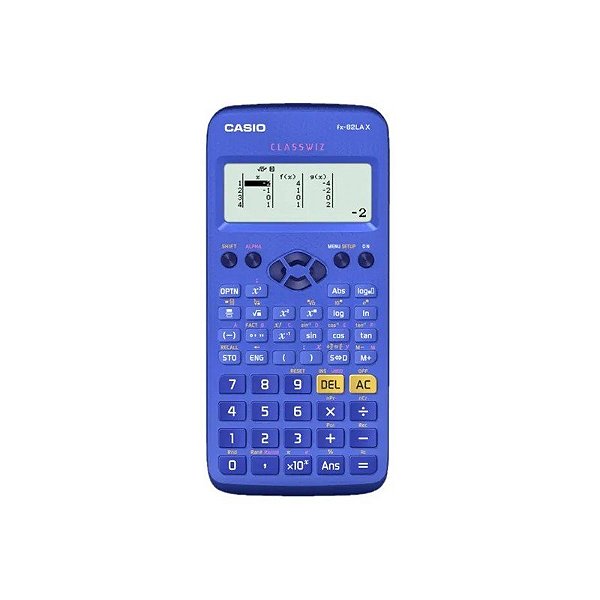 Calculadora Científica Casio FX-82LAX-Bu-W-DH Celeste