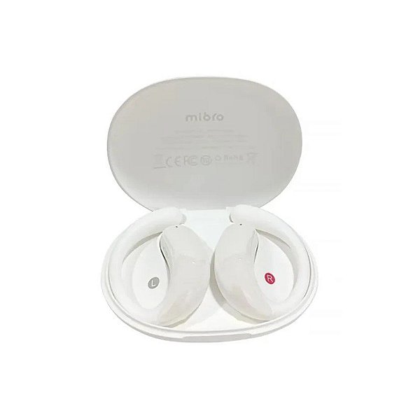 Fone de Ouvido Mibro Open Ear XPEJ012 Sem Fio - Branco