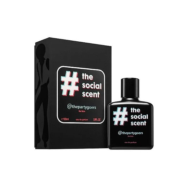 Perfume The Social Scent Thepartygoer Eau de Parfum Masculino 100ML