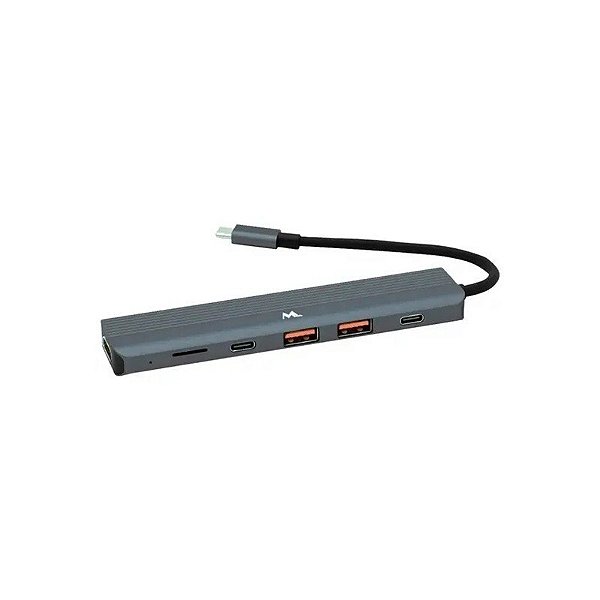 Hub USB Mtek DS-61TC Type-C 6EN1 HDMI/SD